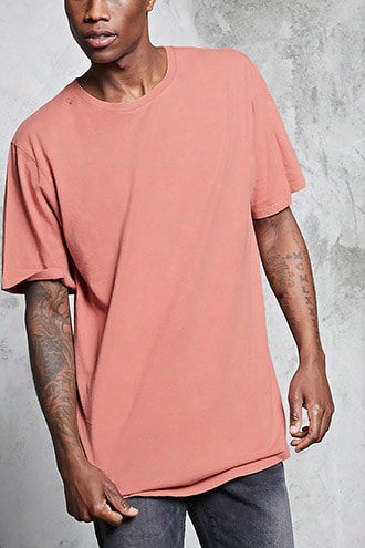 Longline Crew Neck Tee