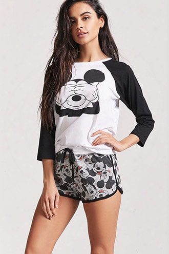 Mickey Mouse Pajama Shorts