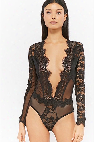 Oh La La Cheri Sheer Mesh Teddy