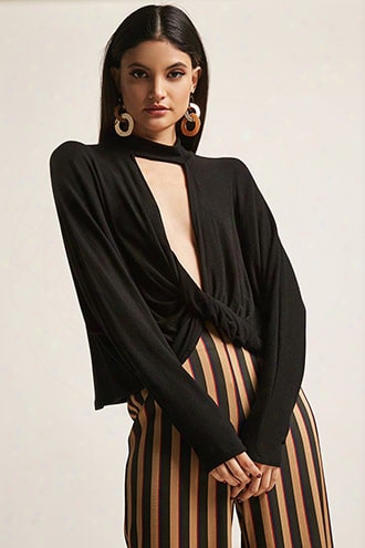 Plunging Twist-front Top