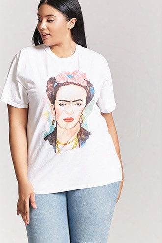 Plus Size Frida Kahlo Graphic Tee