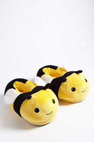 Plush Bee Indoor Slippers