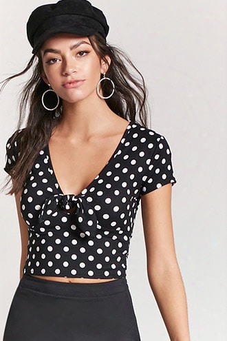 Polka Dot Crop Tee