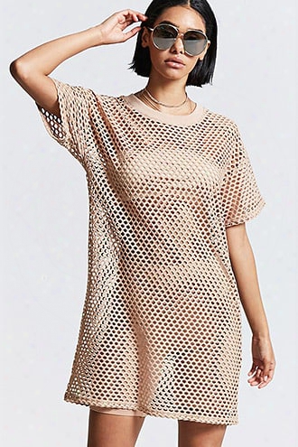 Relaxed Open Mesh Dress