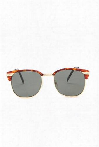 Replay Vintage Tortoiseshell Browline Sunglasses