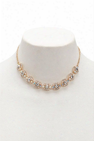 Rhinestone Statement Necklace