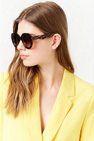 Round Tortoiseshell Sunglasses