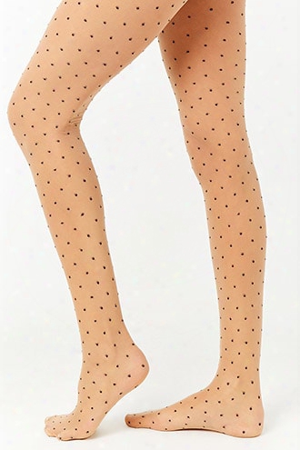 Sheer Dotted Tights