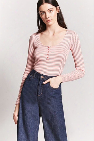 Striped Henl Ey Top