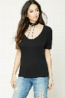 Deep V-Neck Tee