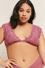 Plus Size Oh La La Cheri Lace Bralette