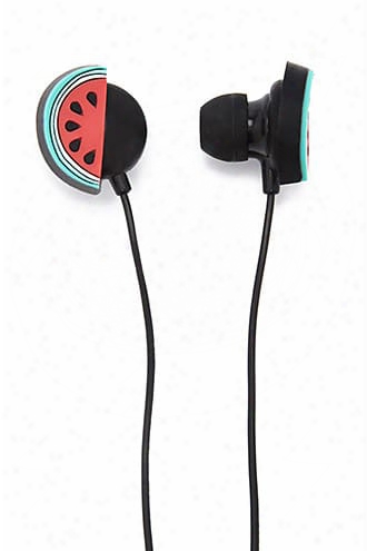 Watermelon Wire Earphones