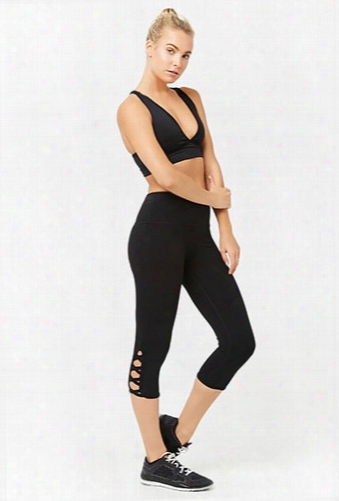 Active Strappy Capri Leggings