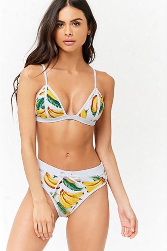 Banana Print Bikini Bottoms