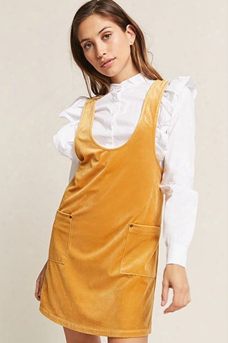 Corduroy Pinafore Dress