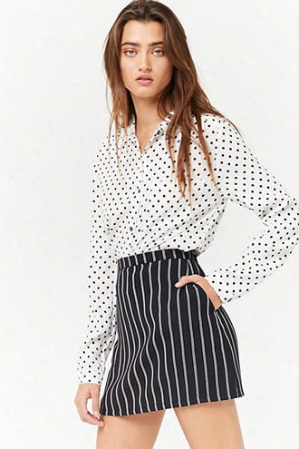 Double-stripe Mini Skirt