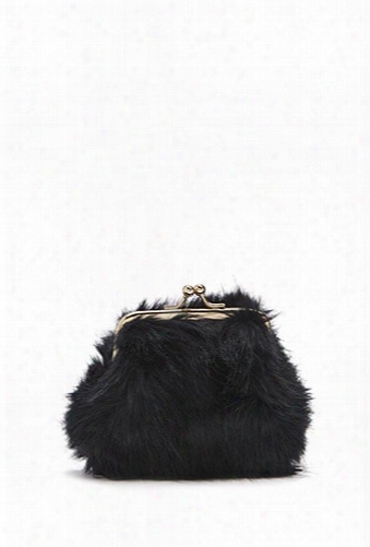 Faux Fur Coin Purse