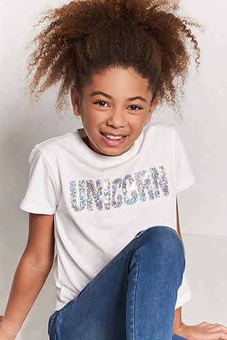 Girls Unicorn Graphic Tee (kids)