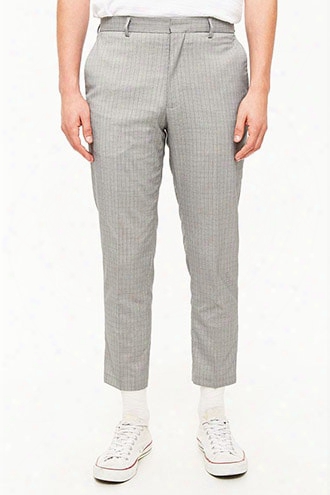 Glen Plaid Skinny Pants