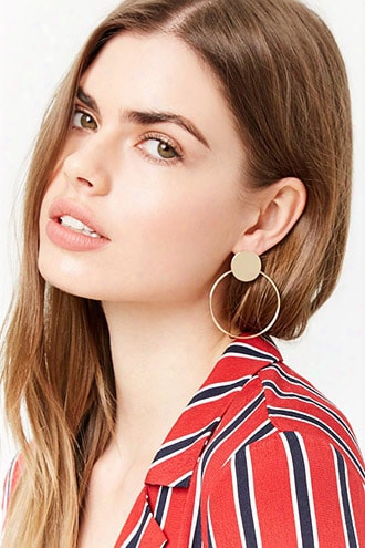 Hoop Drop Earrings