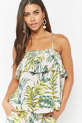 I The Wild Tropical Smocked Cami