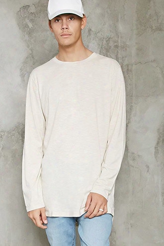 Long-sleeve Slub Tee