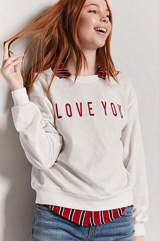 Love You Graphic Sweatshirt