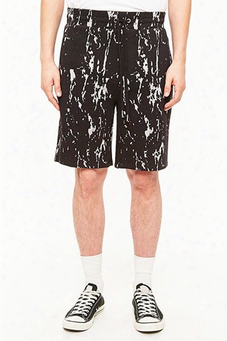 Marble Jacquard Knit Shorts