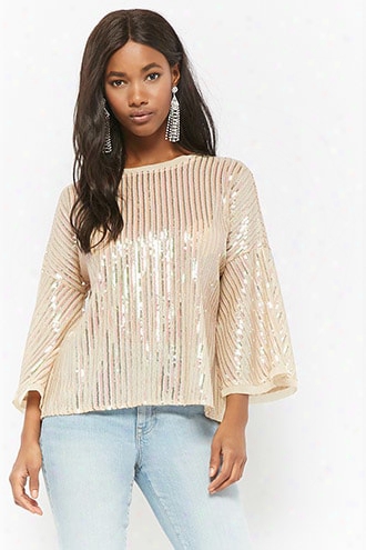 Mesh Sequin Top