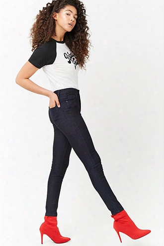 Mid-rise Stretch Denim Skinny Jeans