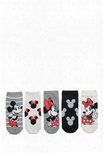 Minnie & Mickey Mouse Ankle Socks