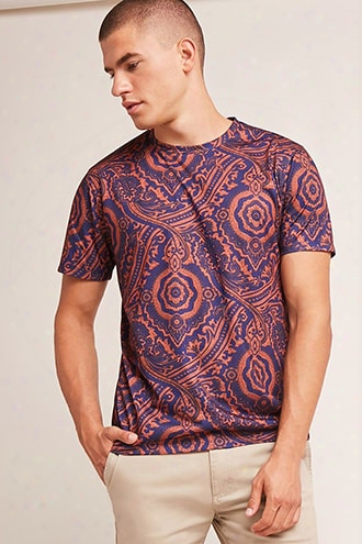 Paisley Print Tee