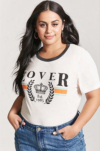 Plus Size Lover Graphic Tee