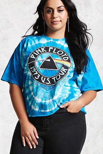 Plus Size Pink Floyd Band Tee