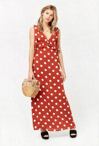 Polka Dot Maxi Dress