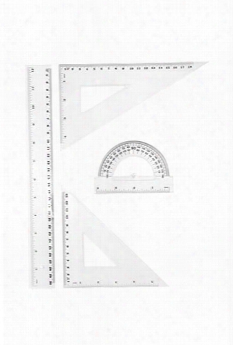 Protractor & Measurement Tools Set