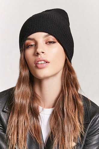 Ribbed Knit Beanie