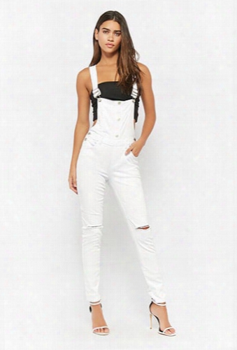 Ripped-knee Overalls