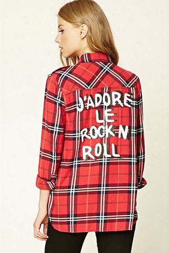 Rock N Roll Plaid Shirt