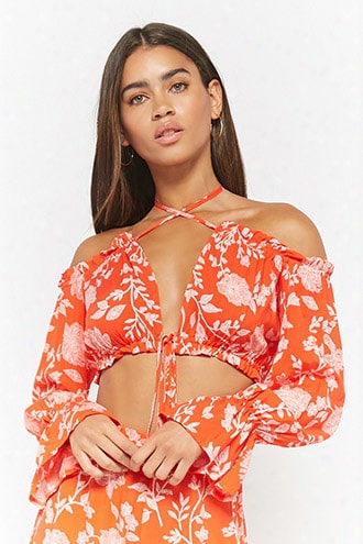 Selfie Leslie Floral Crop Top