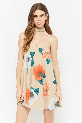 Selfie Leslie Floral Tube Dress