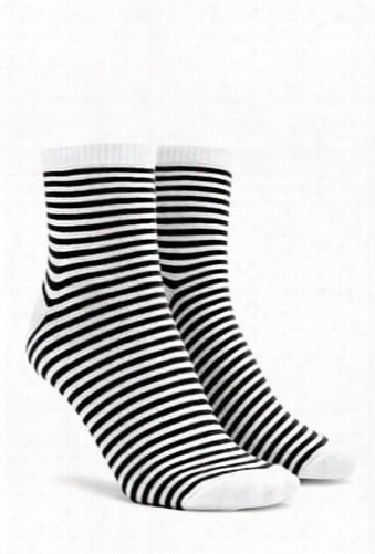 Striped Crew Socks