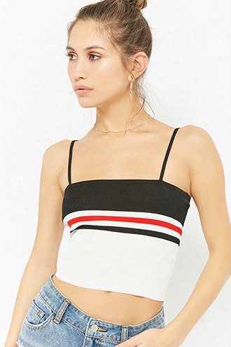 Striped Cropped Cami