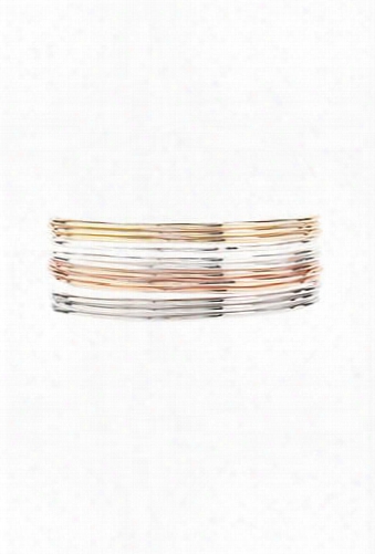 Textured Bangle Set