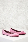 Velvet Pointed Toe Flats