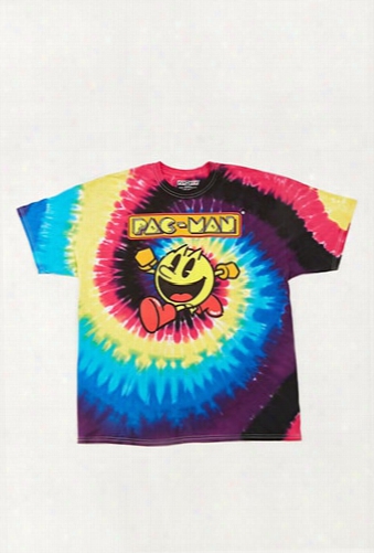 Tie-dye Pac-man Graphic Tee