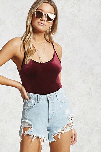 Velvet Cami Bodysuit