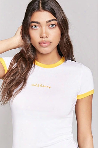 Wild Honey Graphic Ringer Tee