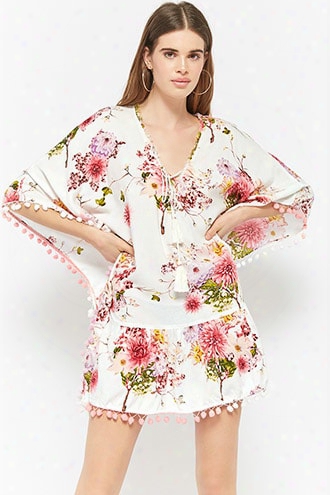 Z&l Europe Floral Kaftan Dress