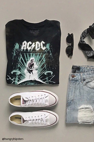 Acdc Graphic Band Tee